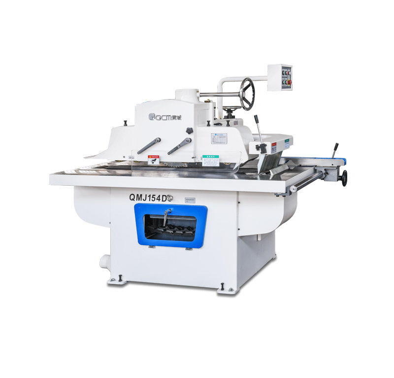 Single-chip Wood Trimming Rip Saw Machine QMJ154D