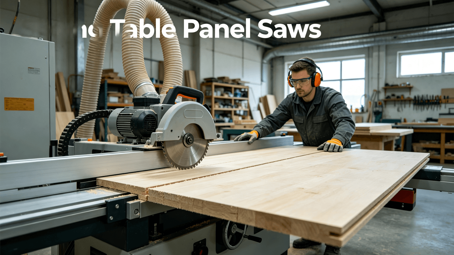 Sliding Table Panel Saws