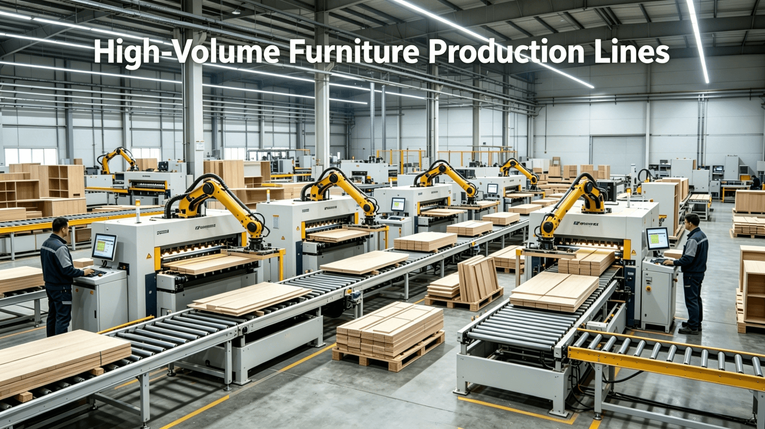 High-Volume Furniture Production Lines